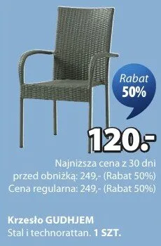 Krzesło Gudhjem promocja w Jysk