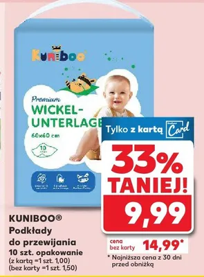 Podkłady do przewijania promocja w Kaufland