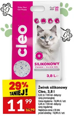 Żwirek silikonowy promocja w Twój Market