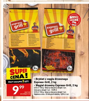 Węgiel drzewny Express-Grill promocja w Twój Market