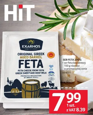 Ser feta 200g promocja w Selgros