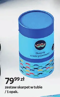 Zestaw skarpet w tubie promocja w Empik