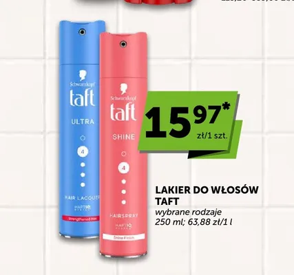 Lakier do włosów Taft Ultra promocja w Groszek