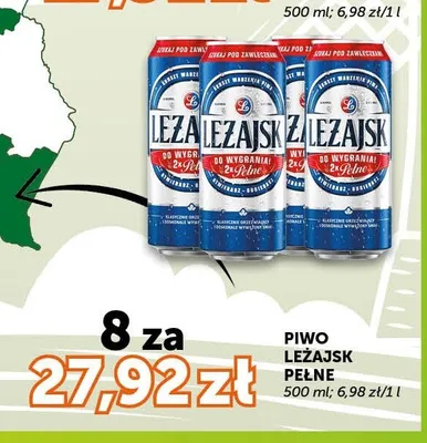 Piwo Leżajsk Pełne 8-pak promocja w ABC