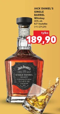 Whiskey Single Barrel promocja w Kaufland