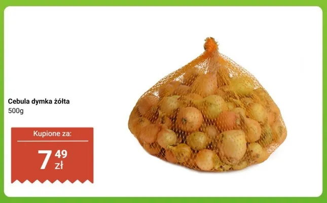 Cebula dymka żółta promocja w Dino