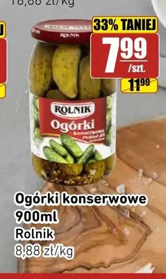Ogórki konserwowe Rolnik promocja w API Market