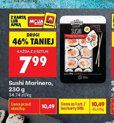 Sushi Marinero promocja w Biedronka