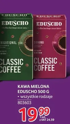 Kawa mielona Eduscho Strong promocja w Selgros