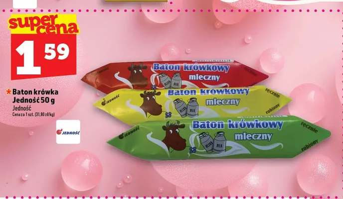 Baton krówka Jedność promocja w TOPAZ
