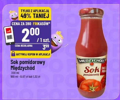 Sok pomidorowy Międzychód promocja w POLOmarket
