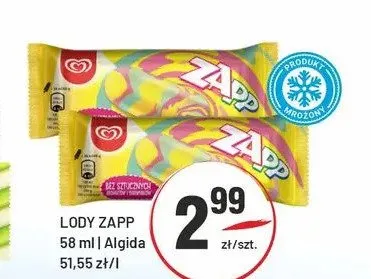 Lody Zapp promocja w Sedal