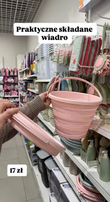 Składane wiadro promocja w Pepco