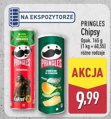 Chipsy różne rodzaje promocja w Aldi