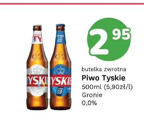 Piwo bezalkoholowe Tyskie promocja w Limonka