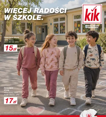Bluza dziecięca promocja w KiK