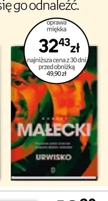Książka Urwisko Robert Małecki promocja w Empik
