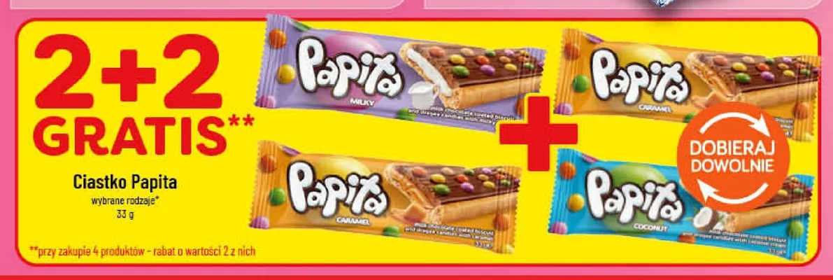 Ciastko Papita promocja w POLOmarket