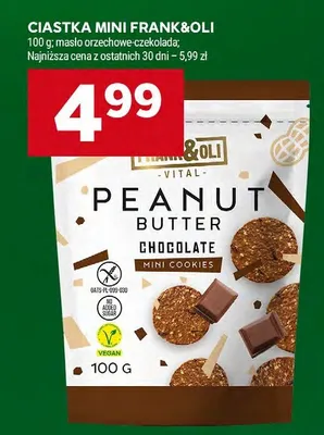 Ciastka mini masło orzechowe-czekolada promocja w Stokrotka