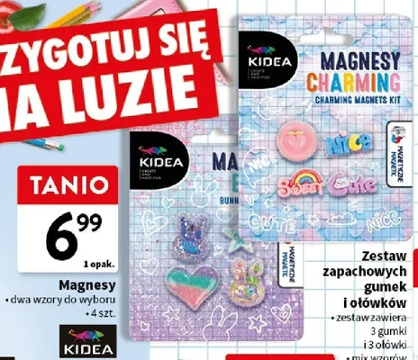 Magnesy Bunny Kidea promocja w Intermarche