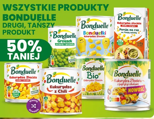 Produkty Bonduelle promocja w Dino