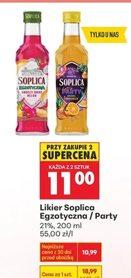 Likier Soplica Egzotyczna 200 ml promocja w Biedronka