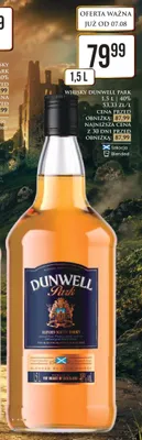 Whisky Dunwell Park promocja w Dino