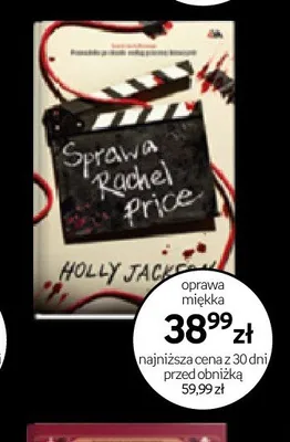 Książka Sprawa Rachel Price oprawa miękka promocja w Empik