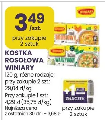 Kostka rosołowa promocja w Stokrotka