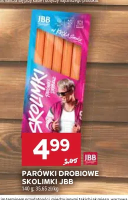 Parówki drobiowe Skolimki promocja w Stokrotka