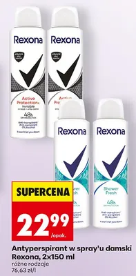 Antyperspirant w sprayu damski różne rodzaje promocja w Biedronka