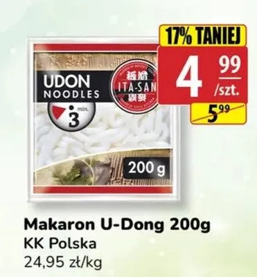 Makaron U-Dong promocja w API Market