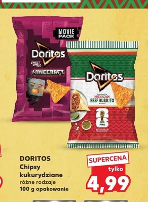 Chipsy kukurydziane Doritos Sweet Chili promocja w Kaufland