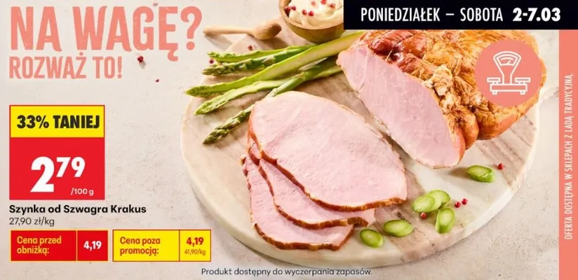 Szynka od Szwagra promocja w Biedronka