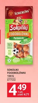 Parówki Sokoliki Foodbolówki Sokołów promocja w Selgros