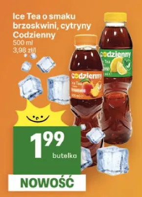 Napój Ice Tea o smaku cytrynowym Codzienny promocja w Delikatesy Centrum