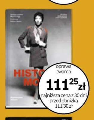 Książka Historia mody oprawa twarda promocja w Empik
