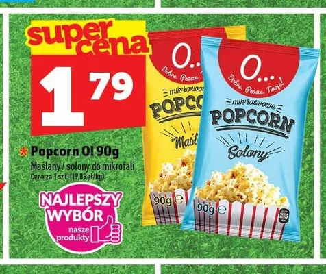 Popcorn O! solony do mikrofali promocja w TOPAZ
