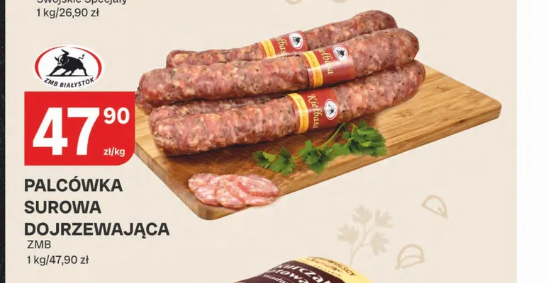 Palcówka surowa dojrzewająca ZMB promocja w Chorten