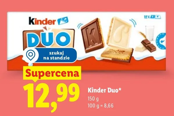 Kinder Duo promocja w Lidl