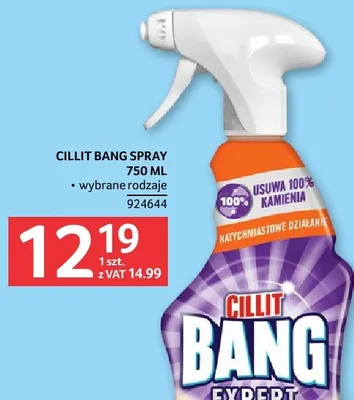 Cillit Bang spray 750ML promocja w Selgros