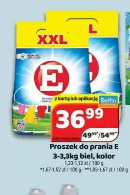 Proszek do prania E kolor promocja w Delfin