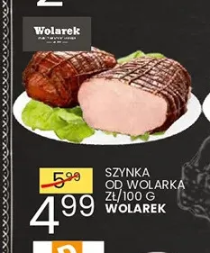 Szynka od Wolarka Wolarek promocja w Wafelek