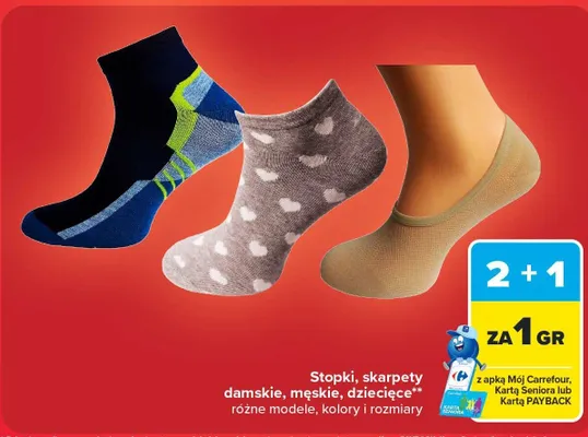 Stopki dziecięce promocja w Carrefour