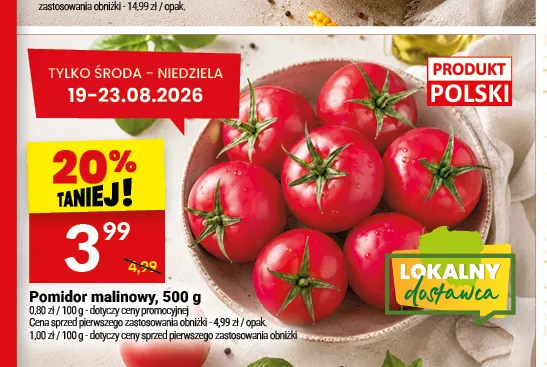 Pomidor malinowy promocja w Twój Market