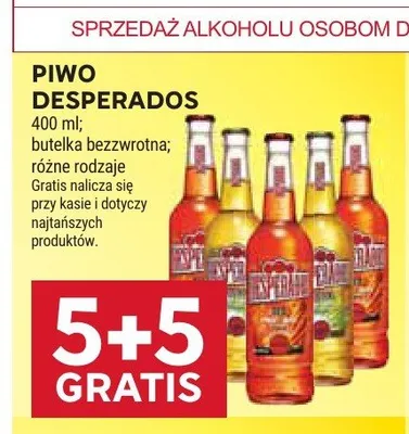 Piwo Desperados promocja w Stokrotka