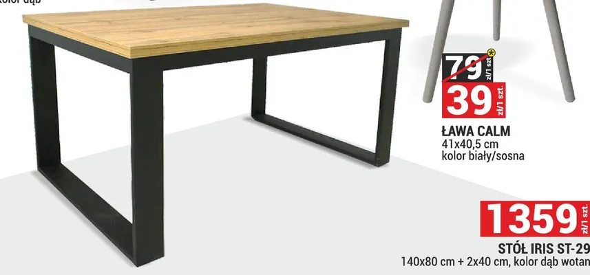 Ława Calm promocja w Merkury Market