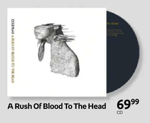 Płyta CD A Rush Of Blood To The Head Coldplay promocja w Empik