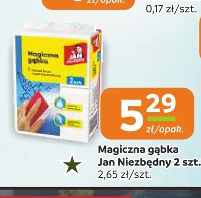 Magiczna gąbka Jan Niezbędny promocja w Społem Częstochowa