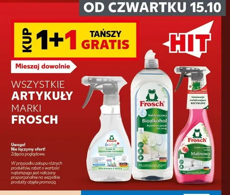 Środek do higienicznego czyszczenia Frosch baby promocja w Kaufland